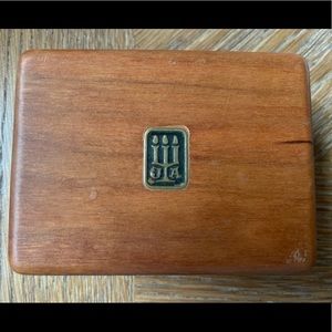 James Avery wood jewelry gift box